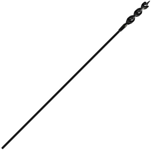 Flexible Installer Drill Bit-9/16 Inch x 54 Inch, Extended Installer Drill Bit, for Pulling Wires in Confined Spaces - 1/4 Inch Shank