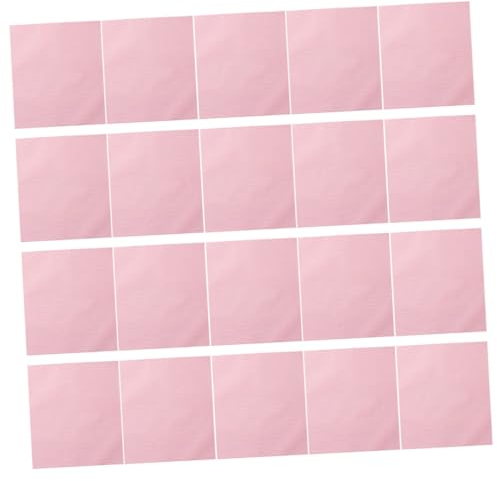 PRETYZOOM 50 Sheets Food Waxed Paper Baking Food Papers Tissue Wrapping Snack for Baking Greaseproof for Greaseproof Wax Pink Cake Roll Bakeware