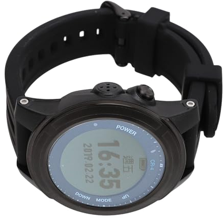 Alomejor Computer da Immersione Ad Alte Prestazioni Impermeabile con Batteria a Lunga Durata, Cinturino Comodo e Antiscivolo per Le Immersioni Subacquee