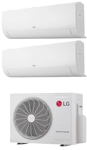 Climatizzatore LG Serie RM Wifi dual split 9000+9000 btu inverter con R32 RM2U15 in A++