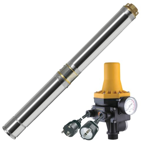 Källpump, djup brunnspump, rörpump, trädgårdspump, fontän, energisparfontän (2 tum–370 watt vid DW)