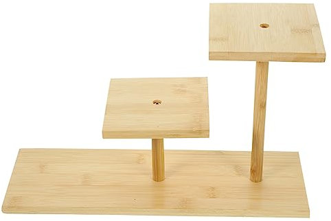 CIYODO Kleiner Blumentopfständer für Balkon Mehrschichtiger Pflanzständer und Rutschfest Tischdekoration für und Außenbereich für Sukkulenten und Kleine Pflanzen