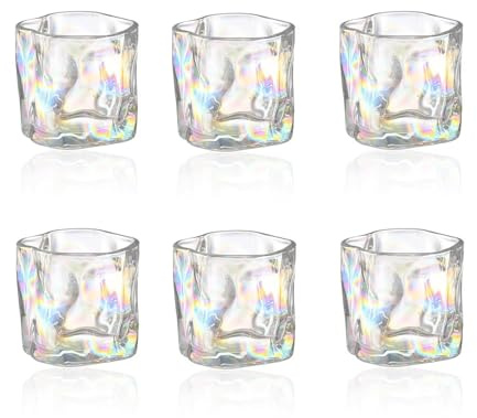 Longing Home Wassergläser Gläser Trinkgläser 6er Set, für Tee & Limonade | Perfekt für Zuhause, Restaurants, Partys, Familienessen & Outdoor täglicher Gebrauch, bruchfest, spülmaschinengeeignet