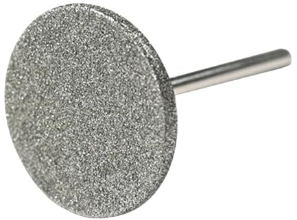 SHERCHPRY Punta per Fresa Unghie in Acciaio Bit Piatto per Cuticole Disco Abrasivo da 20Mm per Sabbiatura e Levigatura Unghie Strumento per Manicure e Pedicure di Precisione