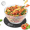 Duronic Digital Kitchen Scales KS7000, 1.5L Bowl, 5KG Capacity, Digital Display, Add & Weigh Tare, 1g Precision, Measure Ingredients for Cooking & Baking (Black Clear, 1.5L)