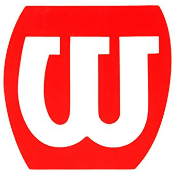 Wilson Logo-Maker, Stencil W, Für Squash/Badminton-Schläger, Rot, X0016