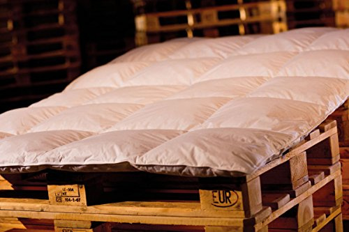 Premium – Edredón para verano (200 x 220 600 gramos 50% Plumón/50% plumas Serie Moon