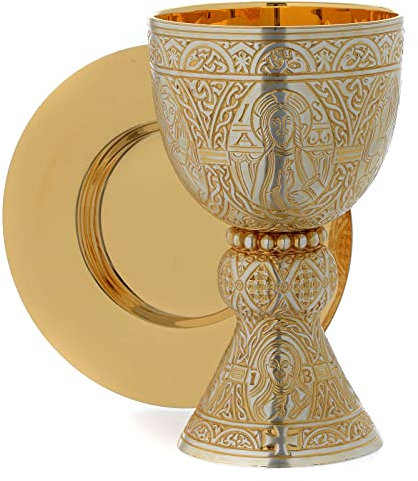 Calice Patena Molina Romanico Tassilo ottone