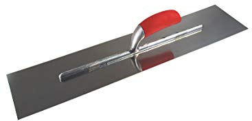Glättkelle 400 x 130 mm ROSTFREI LANG Glätter Glättekelle Softgriff 40x13 cm