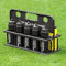 FORZA 10 Water Bottles & Carrier [750ml] - BPA Free Plastic - Variety Of Colours (Black)