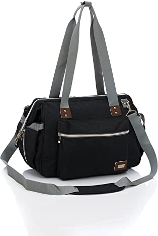 Fillikid Wickeltasche schwarz melange