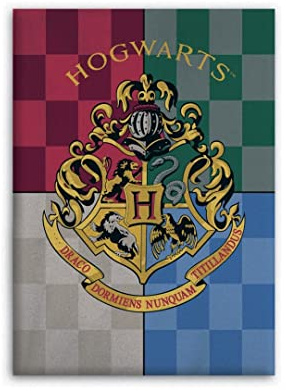 WAR Harry Potter Hogwarts Polardecke