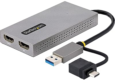 StarTech.com USB TO DUAL HDMI ADAPTER - Kabel Digital/Daten Digital/Display/Video