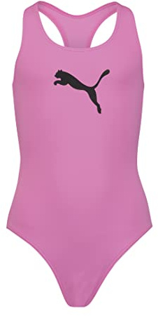 PUMA Swimsuit, Costumi da bagno Unisex - Bambini e ragazzi, Viola, 152