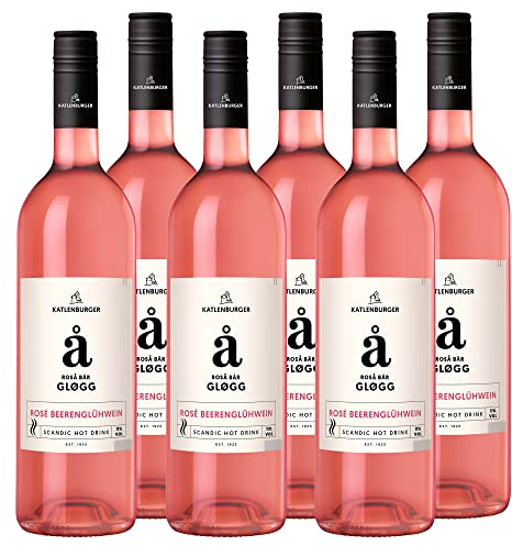 KATLENBURGER Scandic Hot Drink Roså Bärgløgg | Unser Rosé BeerenGlögg aus Beerenwein ergibt zusammen mit den Punscharomen ein vollmundiges Geschmacksbild. Inhalt: 6x 750ml und 11% vol., 1.2 kilograms