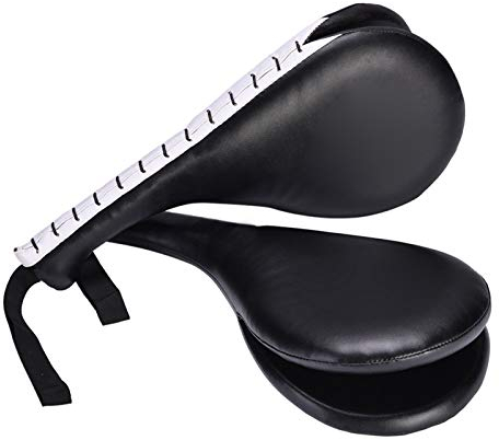 Taekwondo Kick Pads, Doppel Pads Kicking Pad Praxis Target Training Double Face Foot Kampfsport Ausrüstung Paddel Tae Kwon Do Karate Kickboxen Pratzen Doppelpolster Boxpad Fußtechniken Trainerpratzen
