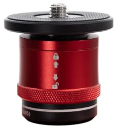 IFOOTAGE Cobra 3 Quick Release CB3-QRM01, Quick Release Tripod Monopod Camera Mount with 1/4&3/8 Screw, Universal for Most Monopods/Tripods/Sliders