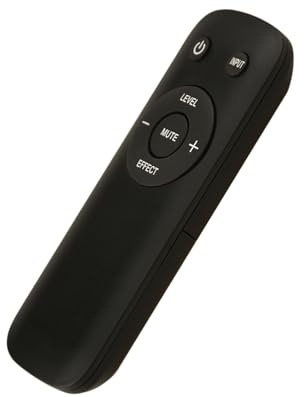 Z906 Ersättning fjärrkontroll, ersättningsfjärrkontroll lämplig för Logitech Z-5500 Z906 5400 5450 Z5500 5.1 hemmabiosuwoofersystem, universell fjärrkontroll för Logitech Speakers System