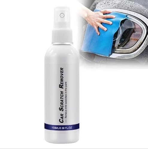 WAWJ® Spray antigraffio per auto, Agente riparatore di graffi, Lucidante professionale per auto, Per il settore automobilistico segni, abrasioni, macchie d'acqua (100ml)