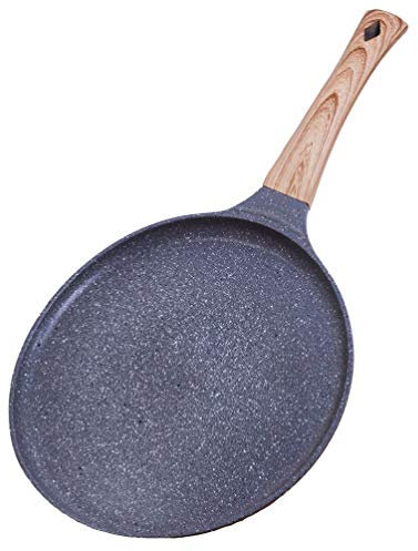 SJHDHDA Kochgeschirrsets Eisenpfanne mit Holzgriff Pfanne Pfanne Kochpfanne Eierform Wok Wok Learned extensively