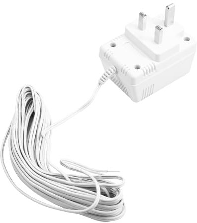 Ohulelks 24V Doorbell Transformer Adapter for Video Doorbells Enhanced Performance & Easy Installation UK Plug