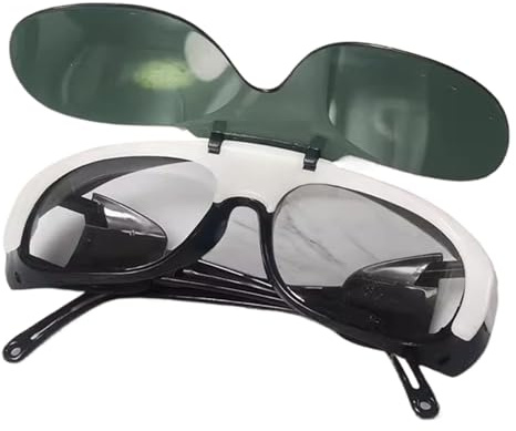 Djowyh Gafas de soldadura, gafas soldador - Gafas de soldadura de oscurecimiento automático - Señiones de soldadura, Equipo de protección ocular de protección UV para moler de plasma Tig Mig Arc