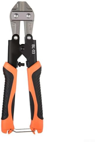 Tagliabulloni da 20,3 cm per compiti difficili, impugnatura ergonomica antiscivolo per precisione (manico bicolore)