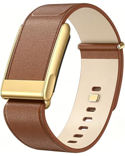 Msksjer Läderarmband kompatibla med WHOOP 5.0/MG band armband för män och kvinnor – mjukt, ventilerande och bekvämt, justerbart ersättningsarmband – inte kompatibelt med Gen 4