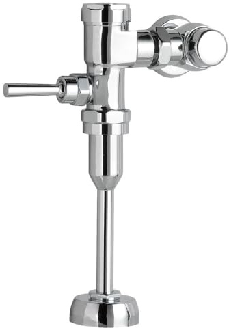 American Standard 6045101.002 Exposed Manual Top Spud Urinal 1.0 gpf Flush Valve, Chrome, Full | Manual Urinal Flush Valve: Reliable Piston-Type, Durable Build & Efficient 1.0 GPF, For 3/4 Top Spud Urinal | 6045101.002
