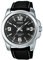 Casio MTP-1314PL-8AVEF Reloj Analógico de Cuarzo con Correa en Cuero para Hombre, Negro/Negro
