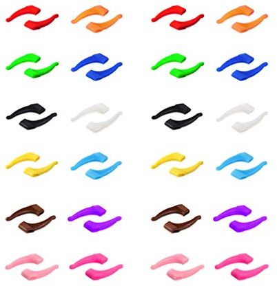 Artibetter 24 paar silikon brillenhalter rutschfeste brillen ohr griff silikon ohrbügel brillenbügel tipps m