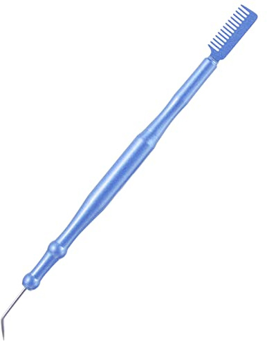 LALAFINA Herramienta De Elevación De Pestañas con Peine Separador 5.90 Pulgadas Acero Inoxidable Ligera para Permanente Y Lifting Profesional De Pestañas