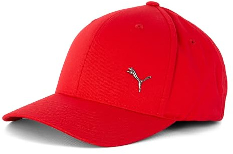 PUMA Unisex Metal Cat Flexfit Cap - Baseballkappe (red, L-XL)