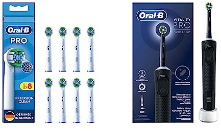 Oral-B Pro Precision Clean Aufsteckbürsten für elektrische Zahnbürste & Vitality Pro Elektrische Zahnbürste/Electric Toothbrush