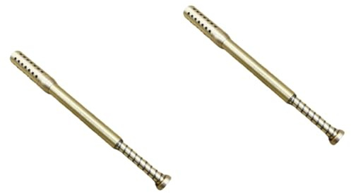 Beavorty 2St Moxibustionsstab reisen gelenke Moxibustion-Kit -Moxa-Stick Guasha-Tool für das Gesicht Moxa-Roller-Stabbrenner -Moxas-Stick -Moxibustion-Massagegerät Messing