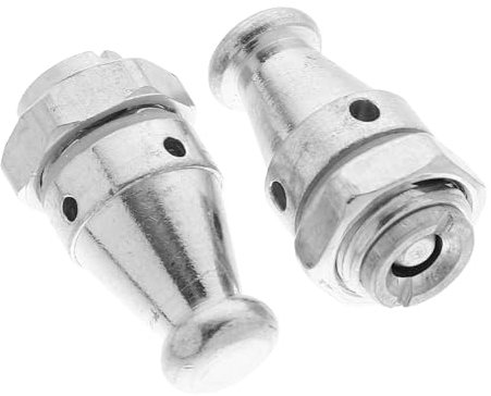 Ciieeo 2pcs Essential Pressure Cooker Safety Valve Relief Limiting Valves Pressure Cookers Stainless Steel