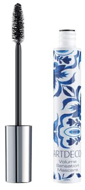 ARTDECO Volume Sensation Mascara - Limited Edition - Mascara mit Oversize-Borsten-Bürste in limitiertem Azulejo-Keramik-Design - 1 x 15 ml