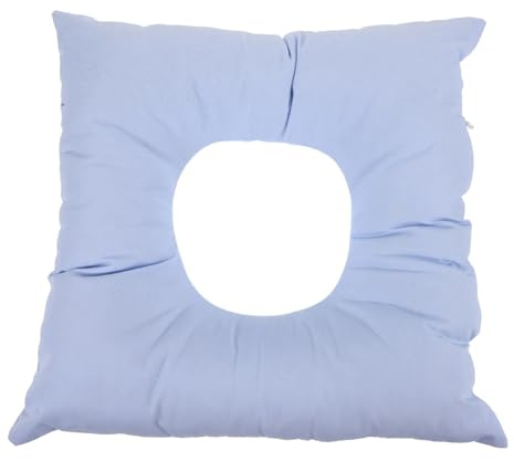 VICASKY Cuscino Viso per Massaggio in Cotone con Apertura Ergonomica per Lettino da Massaggio Salone Spa per Esperienza Confortevole e Materiali Flessibili