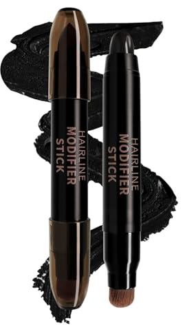 Stick de Retouche Racines Instantané, Sticker Retouche Racines Waterproof, Poudres R-acine Naturelles Stick pour Femmes Hommes, Bâtonnets Correcteurs R-acine Longue Tenue, pour Tou Types Cheveux
