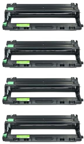 CQadsDyrx Trommeleinheit kompatibel mit HL L3210CW L3230CDW L3270CDW L3290CDW MFC L3710CW L3750CDW L3770CDW L3730CDN DCP L3510CDW(4Pcs)