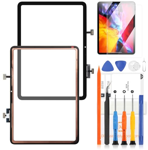 LADYSON Schermo LCD per iPad Air 6 6a 11 (2024) Digitizer Sostituzione Touch Glass Solo 11 pollici Schermo di Ricambio per iPad Air 6a generazione 11 A2902 A2903 A2904 con strumenti di riparazione