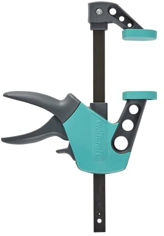 wolfcraft EHZ Easy One-Hand Clamp I 3020000 I The one-Hand clamp for Effortless Working