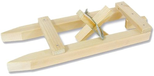 matches21 HOME & HOBBY Boot Modell mit Gummimotor DIY Holz Bastelset für Kinder ab 8 Jahren Schiff Bausatz Lernspiel