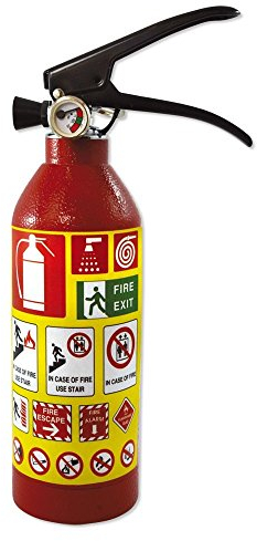 Versteckdose Feuerlöscher Geld Versteck Tresor Farbe Rot