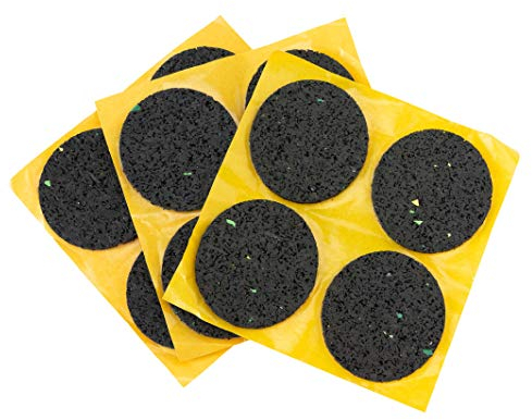 haggiy Antirutsch-Pad (Rutschhemmer für Möbel, Sofas, Tische) selbstklebend, rund 42 mm (12 Stk.)