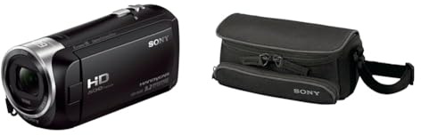 Sony HDR-CX405 Caméscope Full HD Zoom Optique 30x 2.29 Mpix & LCS-U5 Housse de Transport pour Caméscope - Noir