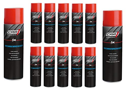 12 x 500ml CAR1 Bremsenreiniger - Bremsscheibenreiniger Spray - CO 3000