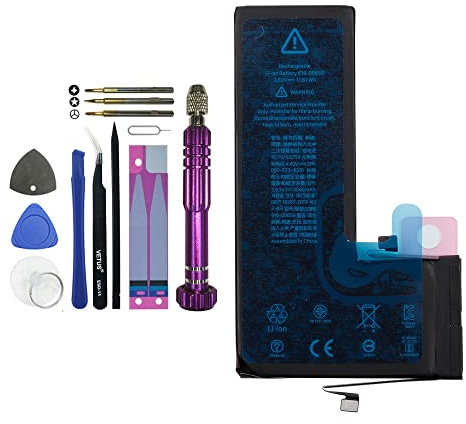 Vvsialeek Batterie compatible avec iPhone 11 Pro Max 616-00651 avec kit d'outils