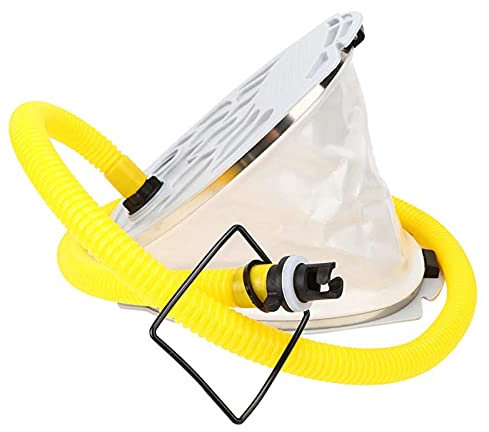 YZ-LIANG Aufblasbare Bootsfußpumpe Luftpumpe Fischerboot Kayak Paddel Board Luftmatratze Matte Aufblasbare Bett Beihy Floß-Inflator