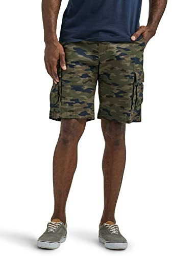 Lee Men's Extreme Motion Carolina Cargo Short, Traditional Camo, 38
